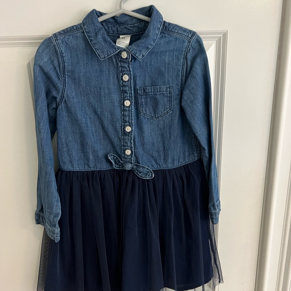 Oshkosh Chambray + Navy Tutu Dress
Visit girls 4T